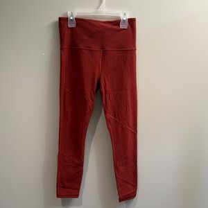 Athleta Rust Orange Leggings